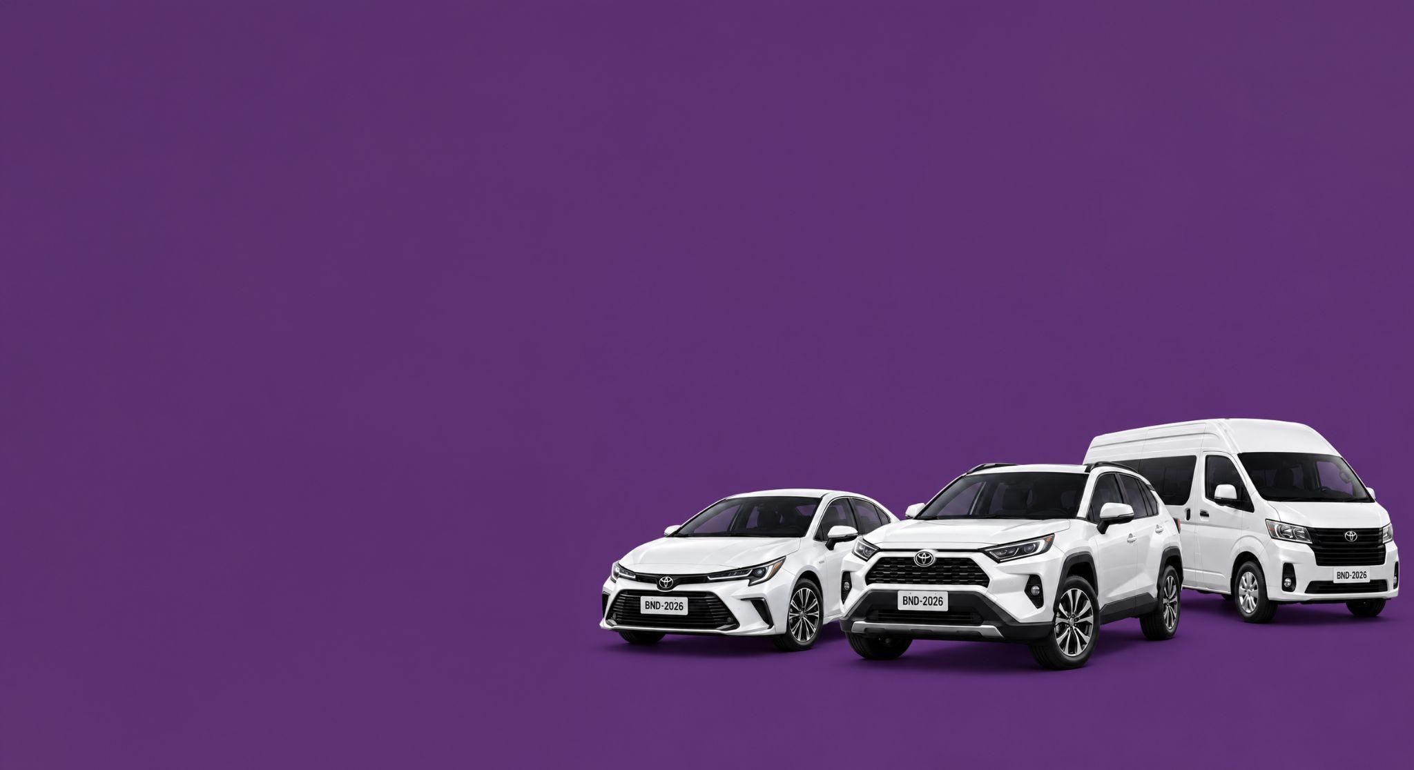 Sedán, SUV y van: ejemplos de los vehículos disponibles en la red de Mexico Car Rental